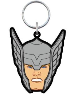 Monogram International Keyring Portachiavi Soft Touch Marvel Thor Head