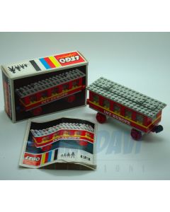 1969 Lego 123 Passanger Coach + Box
