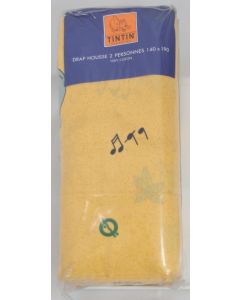 Tintin Linge de Maison Drap Housse Egypte 2 personnes 140 x 190cm