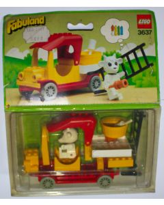 Lego Fabuland 3637 Gertrude Goat & Painter's Truck A1983