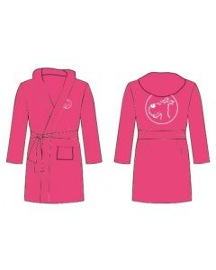 Tintin Linge de Maison 130324 Peignoir Tintin & Milou - Rose 8-10Ans