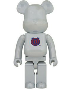 Medicom Toy - Be@rbrick 1ST Model White Chrome Bear 1000%