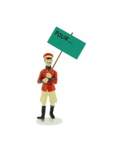 Tintin Figurines en Alliage Carte de Vœux 1972 46525 Muskar XII
