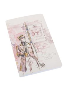Moulinsart Corto Maltese 54361100 Cahier de note 34/12 20x12cm