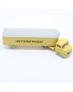Lego 1964 - 657 Mercedes Long Covered Van 1:87 - Interfrigo Scritta - Giallo