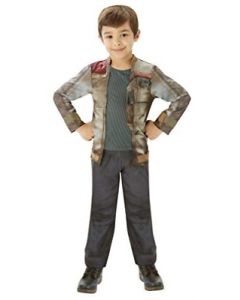 Costume Carnevale Rubies - Star Wars Deluxe Finn Child M 5-6 Anni