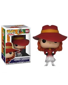Funko Pop Television 662 Carmen Sandiego 32452 Carmen Sandiego Fade