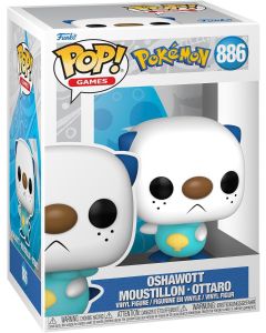 Funko Pop Games 886 Pokemon 69078 Oshawott Moustillon Ottaro