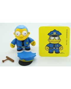 Kidrobot Vinyl Mini Figure - Simpsons S1 Chief Wiggum 1/24