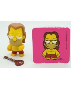 Kidrobot Vinyl Mini Figure - Simpsons S1 Hippie Homer 1/24