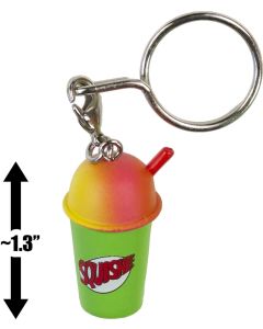 Kidrobot Vinyl Mini Figure - Simpsons Woo Hoo! 25 Years Keychains - Squishee