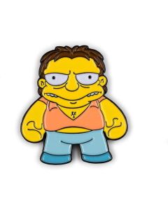Kidrobot Enamel Pin Spilla Series - The Simpsons Barney 1/20