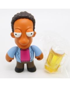 Kidrobot Vinyl Mini Series Figure - The Simpsons Moe's Tavern Carl Carlson 2/24