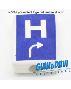 MB-G-SS Indicazione Ospedale a Dx Blu Scuro