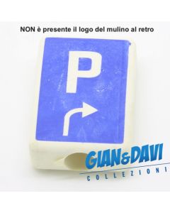 MB-G-SS Indicazione Parcheggio a Dx Blu