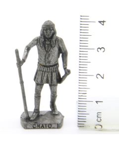 Ü-Ei Soldatini Metallfiguren Beruhmte Indianer Hauptlinge II 05 Chato Eisen