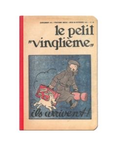 Tintin Cartoleria 54361 Notebook Petit XXéme Suitcase Big