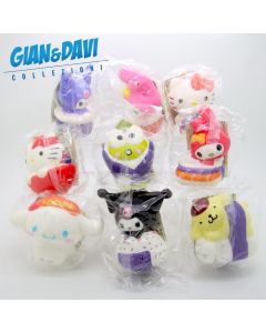 Coolthings Hello Kitty and Friends - Sushi Squishy - Serie Completa 9 Personaggi