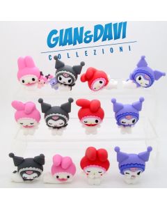 Coolthings My Melody Kuromi - 50th & 20th Anniversaries - Serie Completa 12 Personaggi