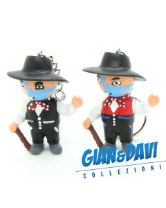 PVC Werbefigur Pubblicitari Dachdecker Mascot Welt gegenüberstehen Sat E 5,5cm