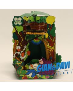 ﻿﻿﻿Ü-Ei Ferrero Pasqua Auguri 1980 - Paperino Tarzan