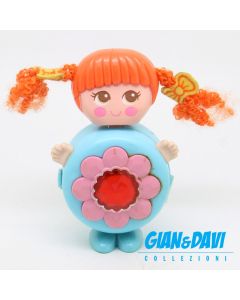 Galoob 1984 Sweet Secrets Redhead Flower Blue A