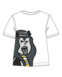 Tintin Abbigliamento 008260010XL TEE-SHIRT Abdullah Portrait XL/ White