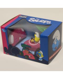 The Smurfs Goldie Mondo Radio Control Vehicle 5" SMR010 Smurfette's Leaf Coupe