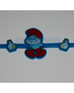BRACCIALETTO GRANDE PUFFO BLU SCURO