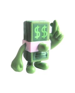 Kidrobot Thoughts in Jeremy Ville Mini Series 1" - Lucky Dollar
