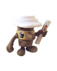 Kidrobot Thoughts in Jeremy Ville Mini Series 1" - Latte