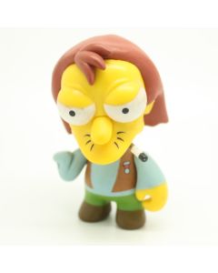 Kidrobot Vinyl Mini Figure - Simpsons S2 Herman Larson 1/20 Black Cigarettes