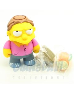 Kidrobot Vinyl Mini Figure - Simpsons Woo Hoo! 25 Years - Barney Plow King 3/40