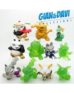 Kung Fu Panda 4 Headstart Serie Completa 11 Personaggi