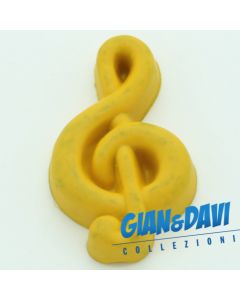 MB-G-MU Chiave di Violino Giallo Scuro