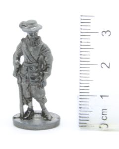 Ferrero Kinder Ü-Ei Soldatini Metallfiguren Musketiere - E28 35mm Eisen