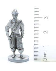 Ferrero Kinder Ü-Ei Soldatini Metallfiguren Musketiere - E30 35mm Eisen