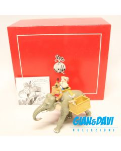 Pixi Asterix 4190 - Astérix Obélix Idéfix et Pourquoipàh sur l'éléphant