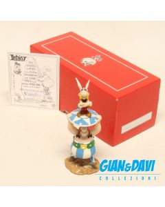 Pixi Asterix 4202 - Obélix portant Astérix sur un bouclier