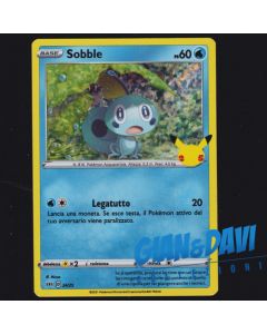 2021 Pokemon Mcdonald's 25th Anniversary ITALIANO 24/25 Sobble Holo