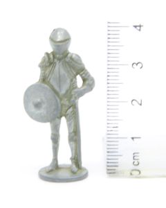 Ferrero Kinder Ü-Ei Soldatini Metallfiguren Ritter - 3 40mm Eisen Green