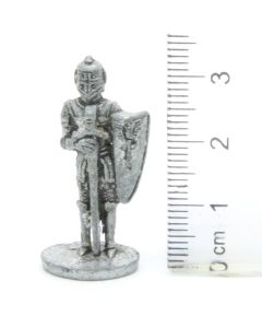 Ferrero Kinder Ü-Ei Soldatini Metallfiguren Ritter - C16 35mm Eisen