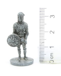 Ferrero Kinder Ü-Ei Soldatini Metallfiguren Ritter - C17 35mm Eisen