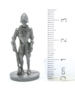Ferrero Kinder Ü-Ei Soldatini Metallfiguren Ritter - C18 35mm Eisen