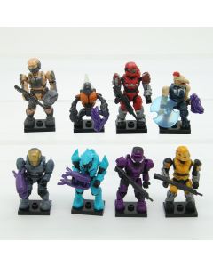 Mega Bloks Halo Serie 6 Completa 8 Pezzi