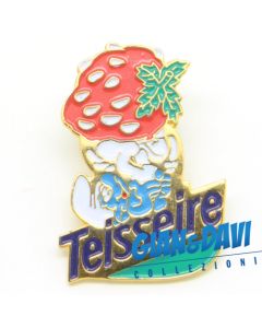SM_PIN_M Teisseire 1993 - Smurf with Strawberry