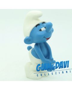 SM_RS_PSY Plastoy Timid Smurf Senza Scatola