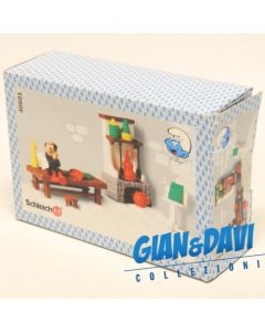 Smurfs Puffi Schtroumpf Schleich 4.0601 Gargamel's Lab Lab. Gargamella 2A BOX B