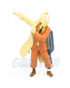 Tintin PVC Big 42473 Tintin Met son Trench 8cm
