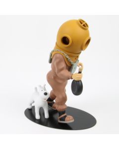 Tintin 45972 Resine Plongeur Nostalgie